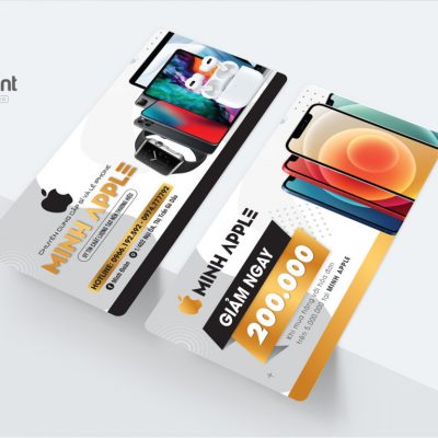 Mẫu Thẻ Giảm Giá Shop Điện Thoại, Phiếu Giảm Giá Shop Điện Thoại, Voucher Giảm Giá Shop Điện Thoại Đẹp Giá Rẻ