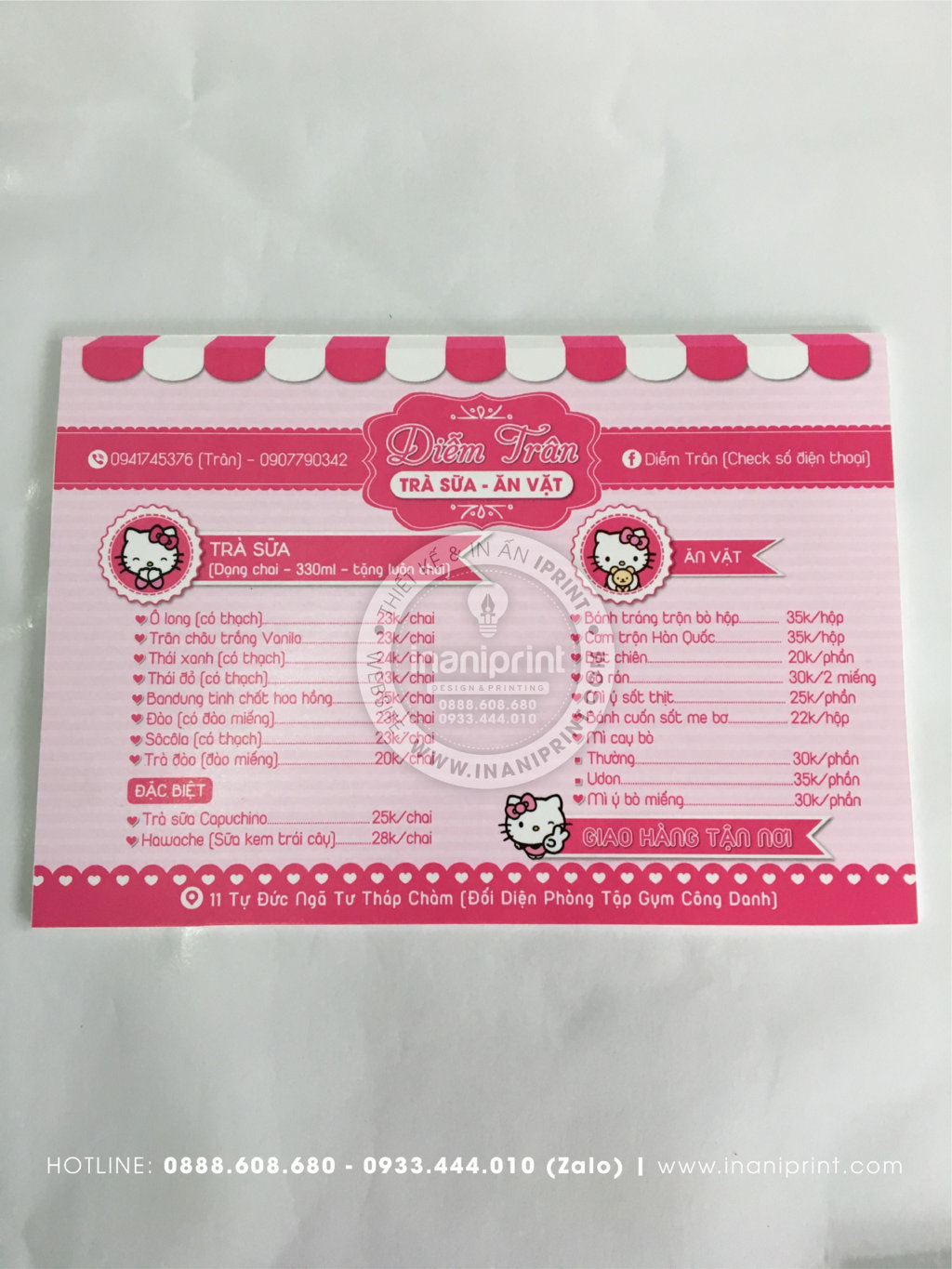 Mẫu Menu Fomex Quán Trà Sữa, Bảng Giá Fomex Quán Trà Sữa, Thực Đơn Fomex Quán Trà Sữa Đẹp Giá Rẻ