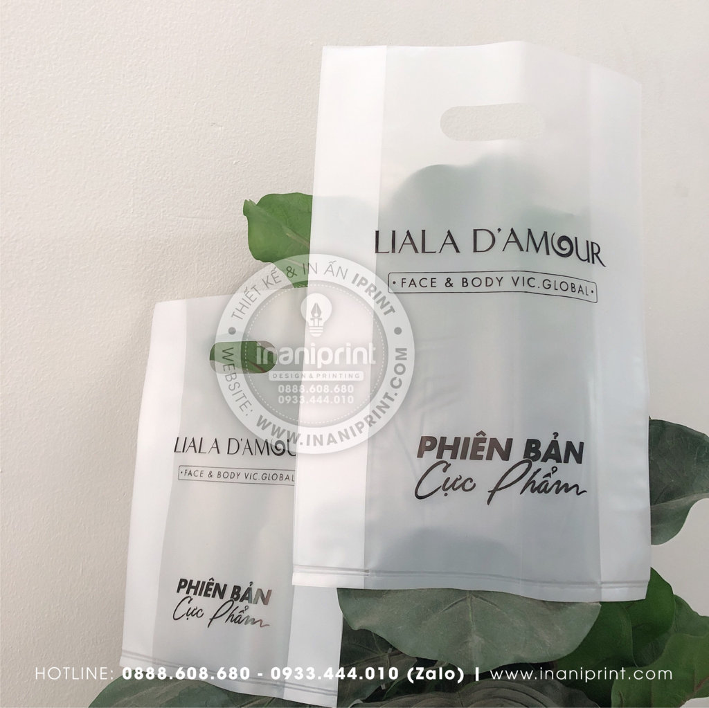 Mẫu Túi Nilon Shop Mỹ Phẩm, Bao Nhựa Shop Mỹ Phẩm, Túi Nhựa Shop Mỹ Phẩm Đẹp Giá rẻ