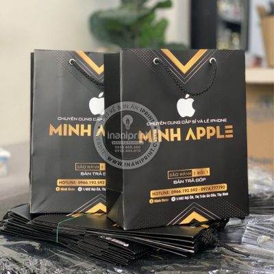 Mẫu Túi Giấy Đựng Điện Thoại, Túi Giấy Mobile Shop, Túi Xách Giấy Mobile Shop, Túi Giấy Quảng Cáo Mobile Shop Đẹp Giá Rẻ