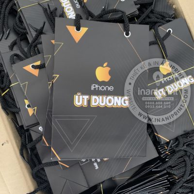 Mẫu Túi Giấy Đựng Điện Thoại, Túi Giấy Mobile Shop, Túi Xách Giấy Mobile Shop, Túi Giấy Quảng Cáo Mobile Shop Đẹp Giá Rẻ