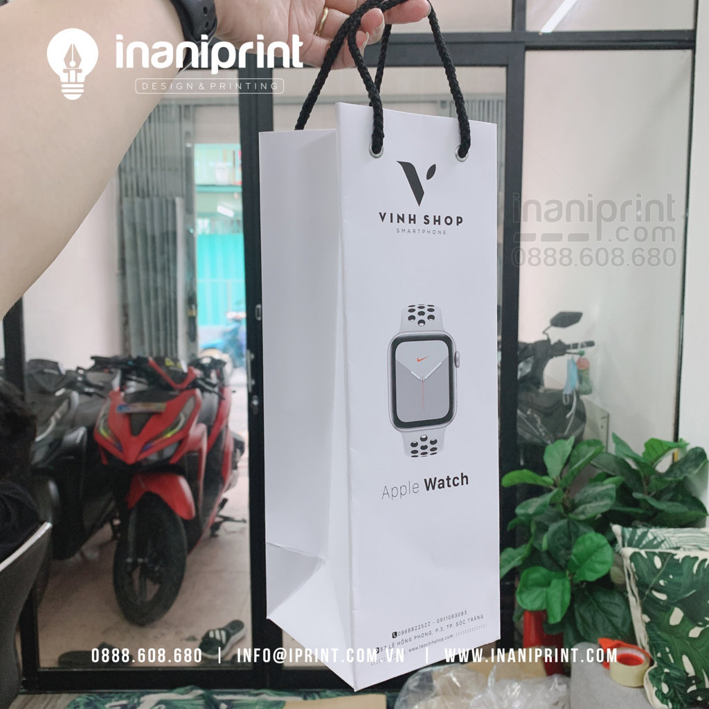 Mẫu Túi Giấy Đựng Điện Thoại, Túi Giấy Mobile Shop, Túi Xách Giấy Mobile Shop, Túi Giấy Quảng Cáo Mobile Shop Đẹp Giá Rẻ