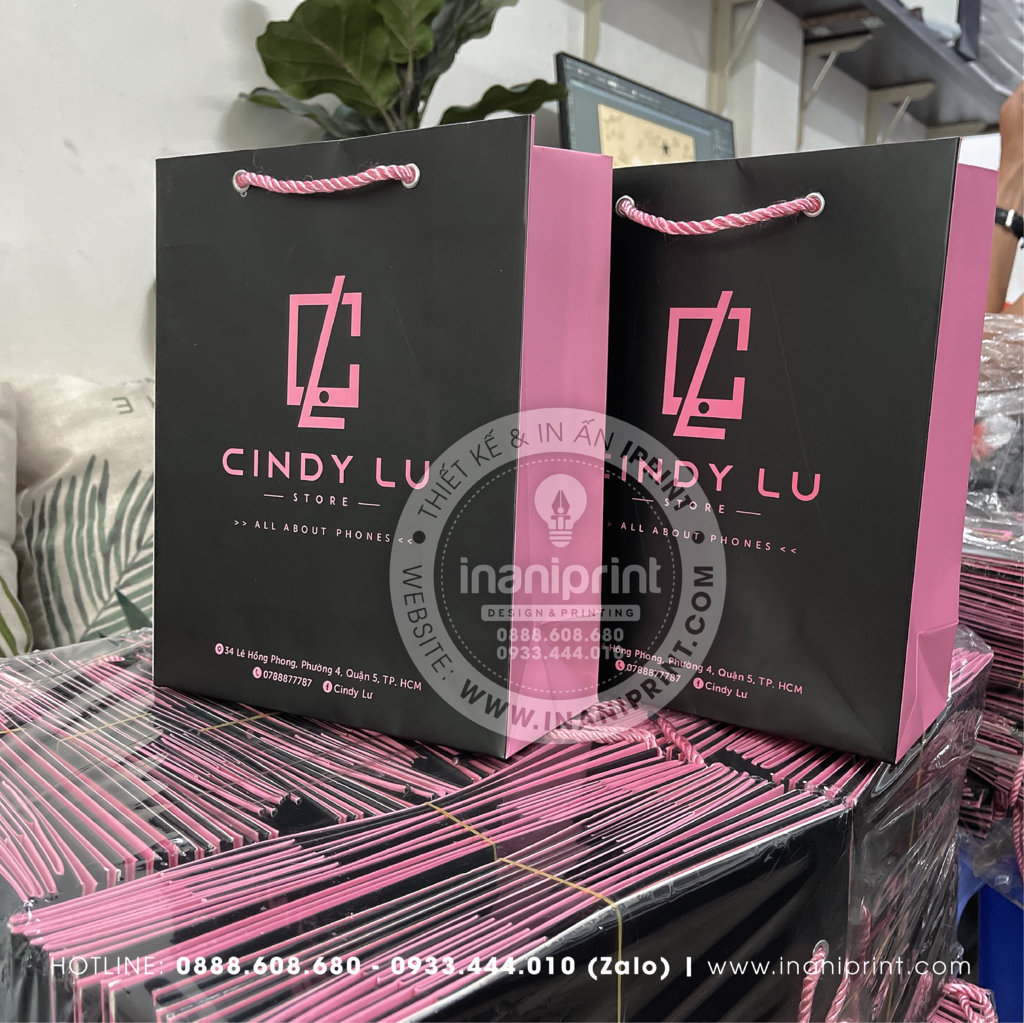 Mẫu Túi Giấy Đựng Điện Thoại, Túi Giấy Mobile Shop, Túi Xách Giấy Mobile Shop, Túi Giấy Quảng Cáo Mobile Shop Đẹp Giá Rẻ