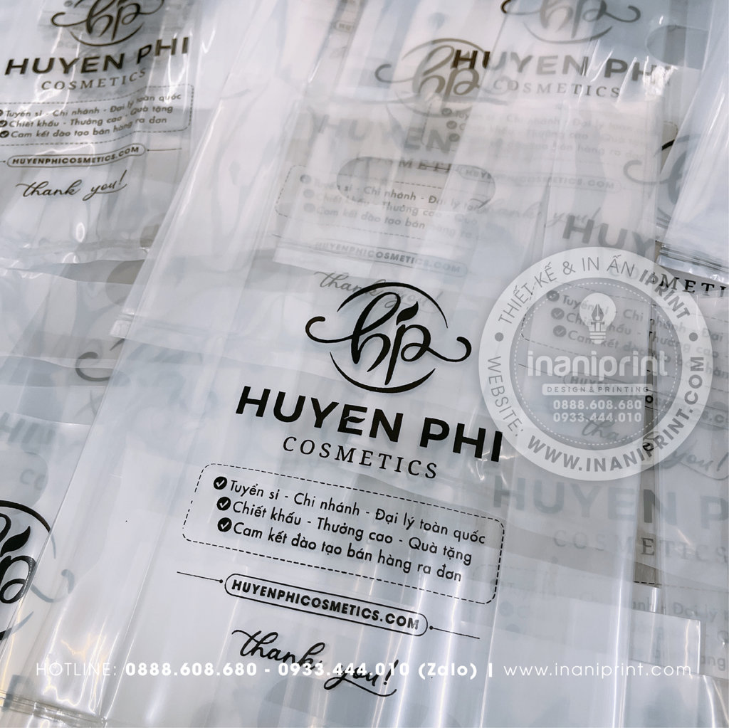 Mẫu Túi Nilon Shop Mỹ Phẩm, Bao Nhựa Shop Mỹ Phẩm, Túi Nhựa Shop Mỹ Phẩm, Bao NiLon Shop Mỹ Phẩm Đẹp Giá rẻ