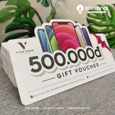 Mẫu Thẻ Giảm Giá Shop Điện Thoại, Phiếu Giảm Giá Shop Điện Thoại, Voucher Giảm Giá Shop Điện Thoại Đẹp Giá Rẻ