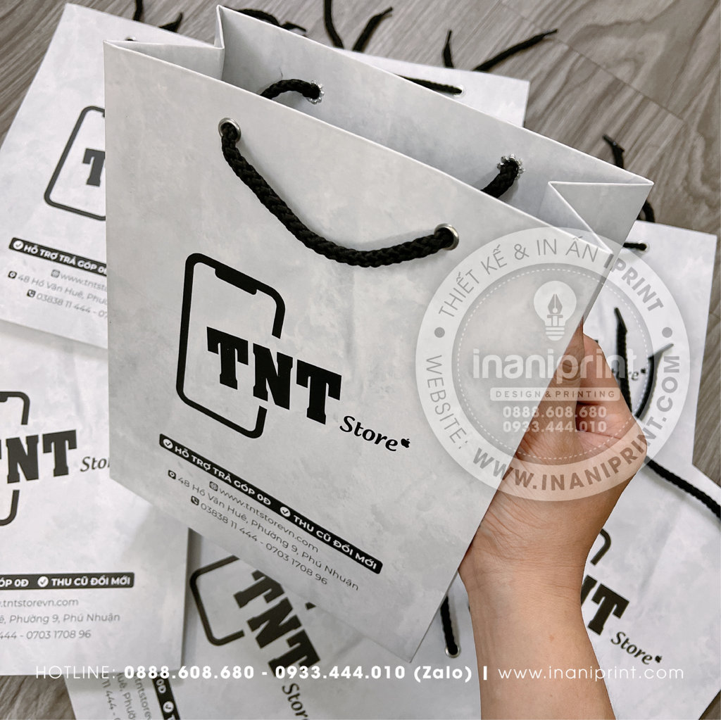 Mẫu Túi Giấy Đựng Điện Thoại, Túi Giấy Mobile Shop, Túi Xách Giấy Mobile Shop, Túi Giấy Quảng Cáo Mobile Shop Đẹp Giá Rẻ