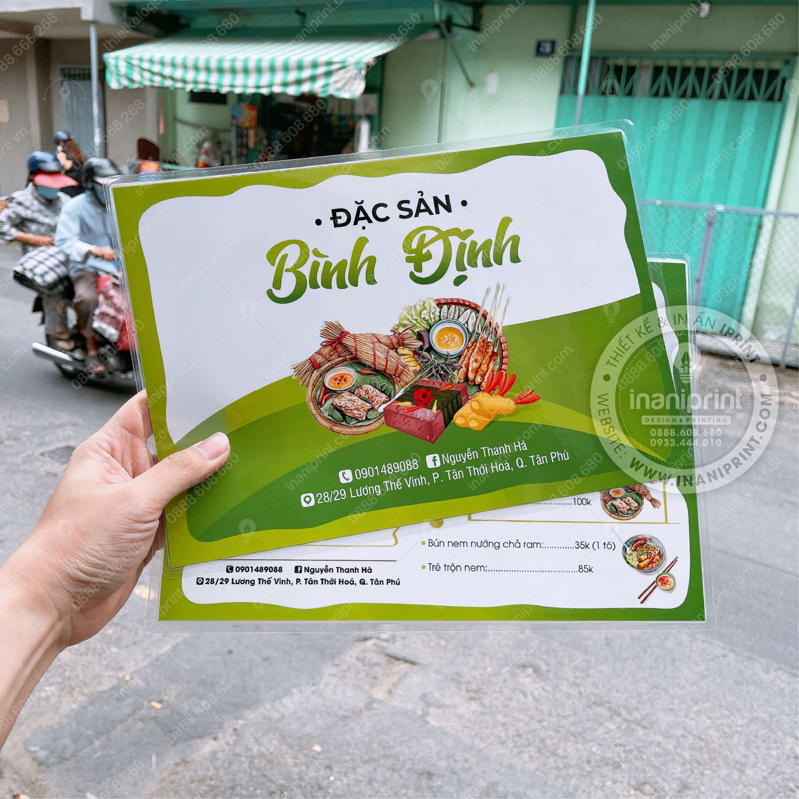 Mẫu Menu Ép Plastic Quán Ăn, Bảng Giá Ép Plastic Quán Ăn, Thực Đơn Ép Plastic Quán Ăn Đẹp Giá Rẻ - Ảnh 2
