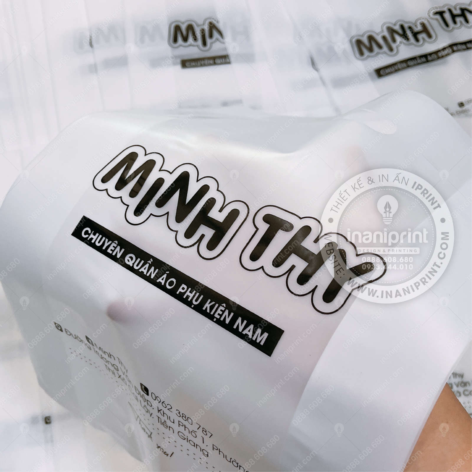 Mẫu Túi Nilon Shop Quần Áo Nam, Bao Nhựa Shop Quần Áo Nam, Túi Nhựa Shop Quần Áo Nam, Bao Nilon Shop Quần Áo Nam Đẹp Giá rẻ - Image 2