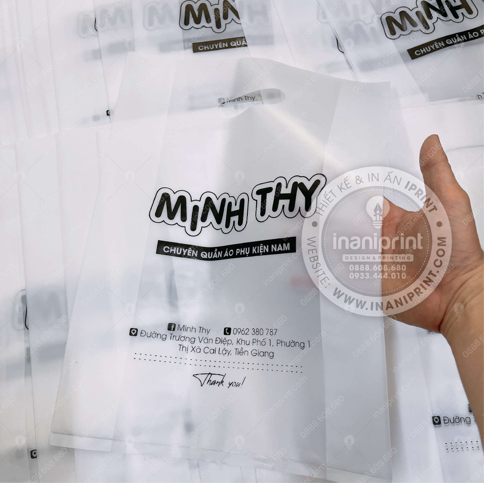 Mẫu Túi Nilon Shop Quần Áo Nam, Bao Nhựa Shop Quần Áo Nam, Túi Nhựa Shop Quần Áo Nam, Bao Nilon Shop Quần Áo Nam Đẹp Giá rẻ - Image 3
