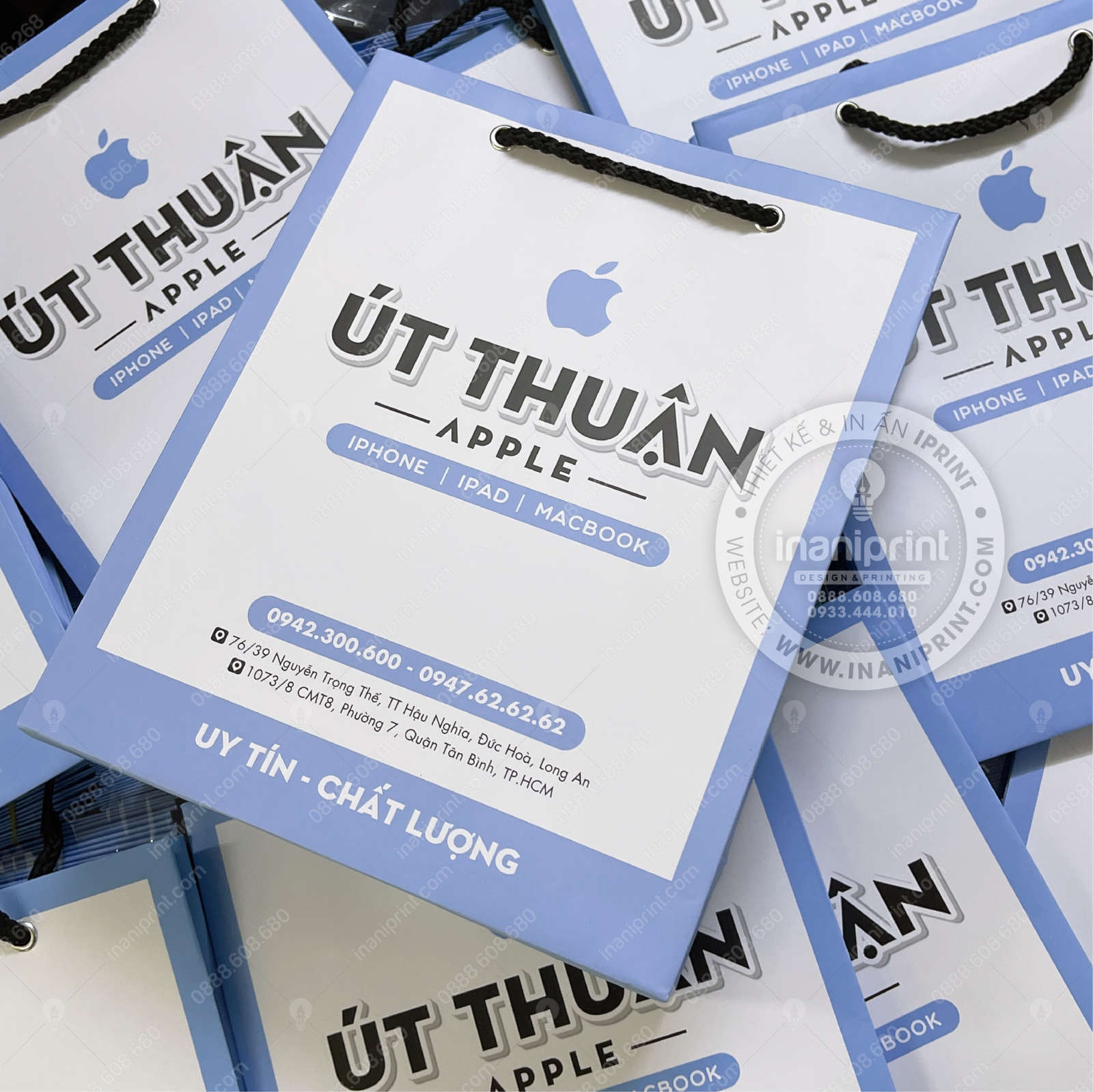 Mẫu Túi Giấy Đựng Điện Thoại, Túi Giấy Mobile Shop, Túi Xách Giấy Mobile Shop, Túi Giấy Quảng Cáo Mobile Shop Đẹp Giá Rẻ - Image 3