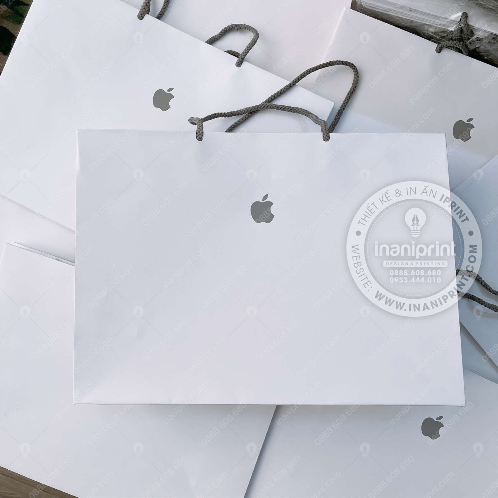 Mẫu Túi Giấy Đựng Điện Thoại, Túi Giấy Mobile Shop, Túi Xách Giấy Mobile Shop, Túi Giấy Quảng Cáo Mobile Shop Đẹp Giá Rẻ - Image 2