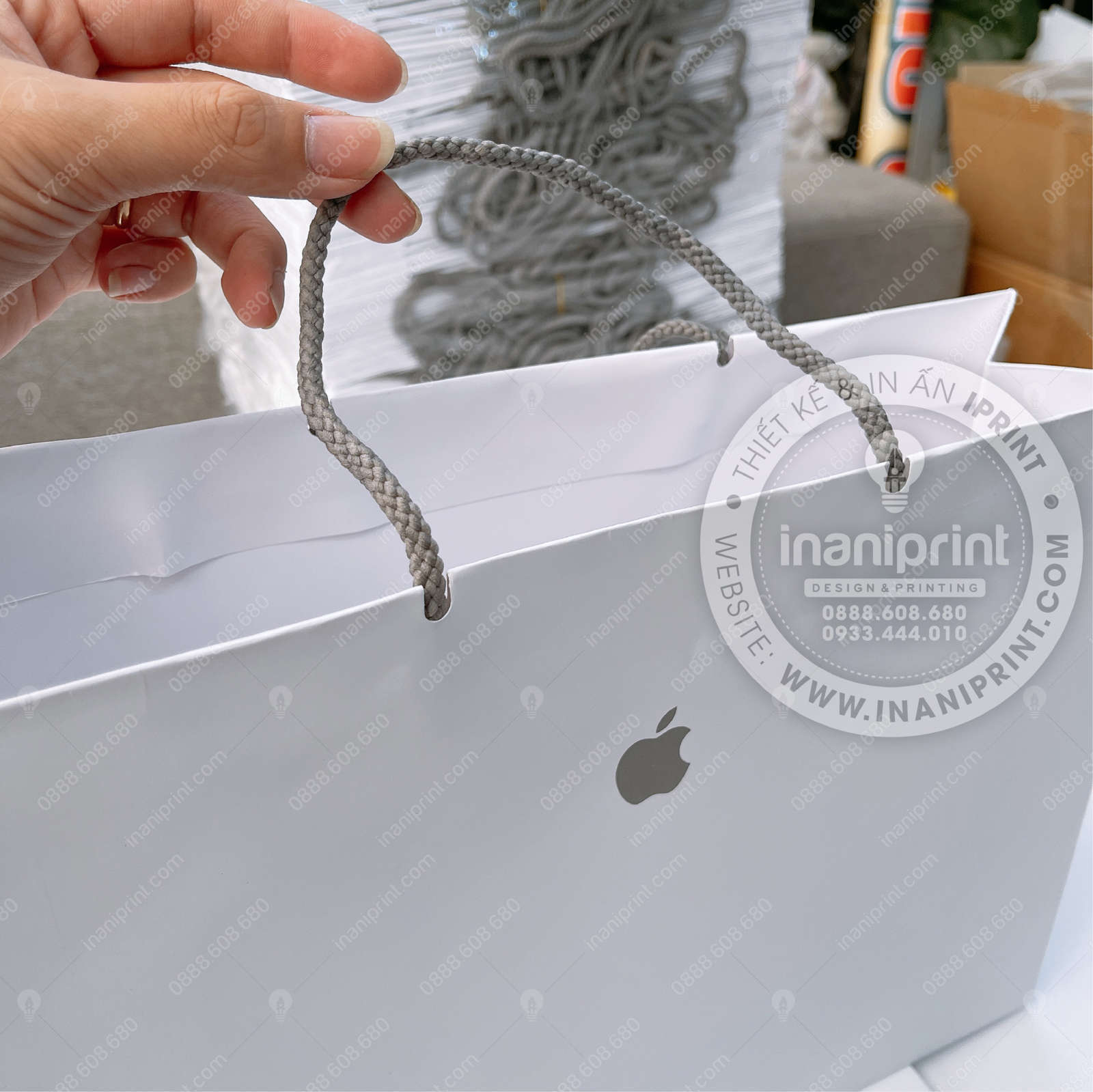 Mẫu Túi Giấy Đựng Điện Thoại, Túi Giấy Mobile Shop, Túi Xách Giấy Mobile Shop, Túi Giấy Quảng Cáo Mobile Shop Đẹp Giá Rẻ - Image 4