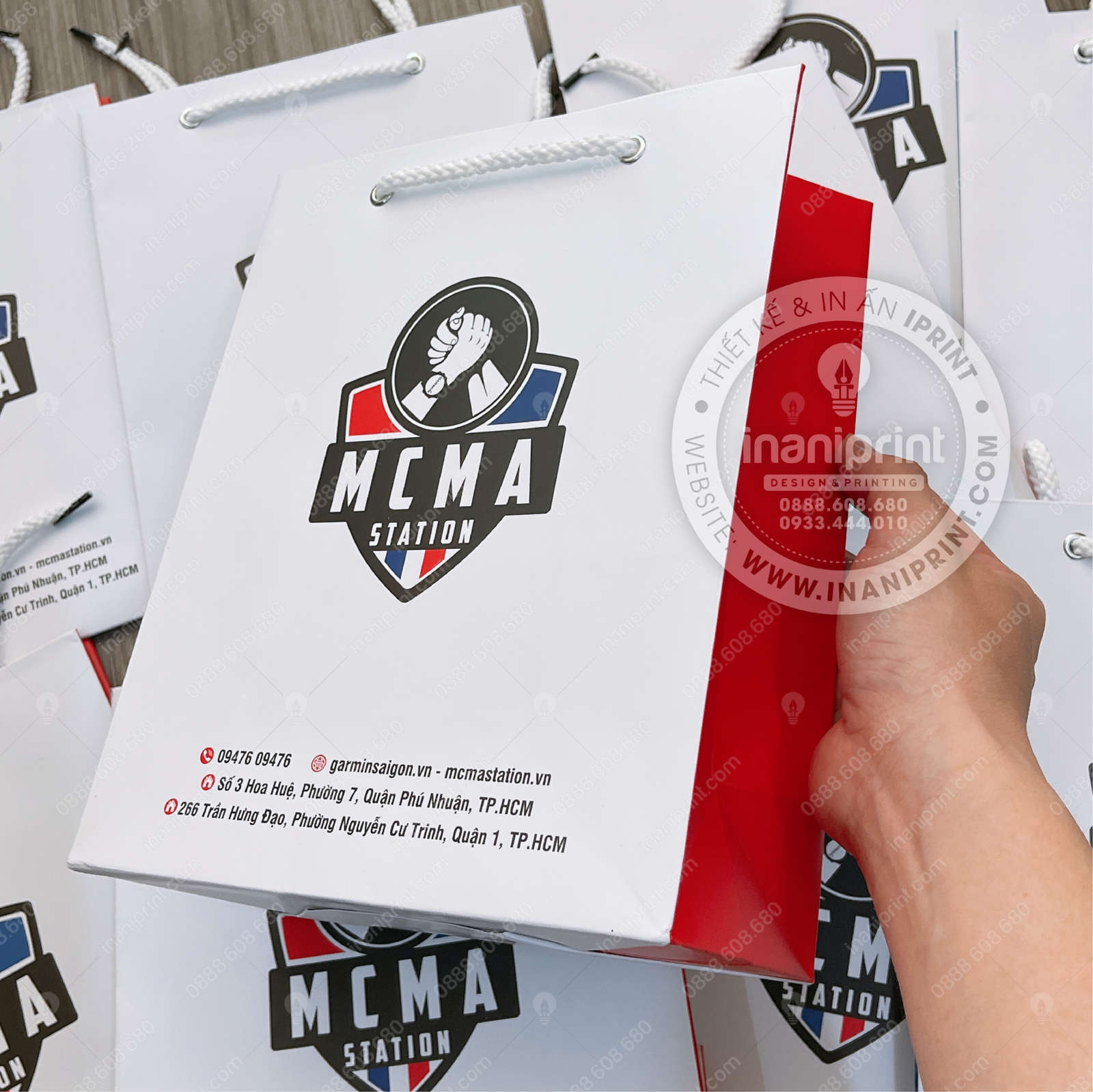 Mẫu Túi Giấy Đựng Điện Thoại, Túi Giấy Mobile Shop, Túi Xách Giấy Mobile Shop, Túi Giấy Quảng Cáo Mobile Shop Đẹp Giá Rẻ - Image 3