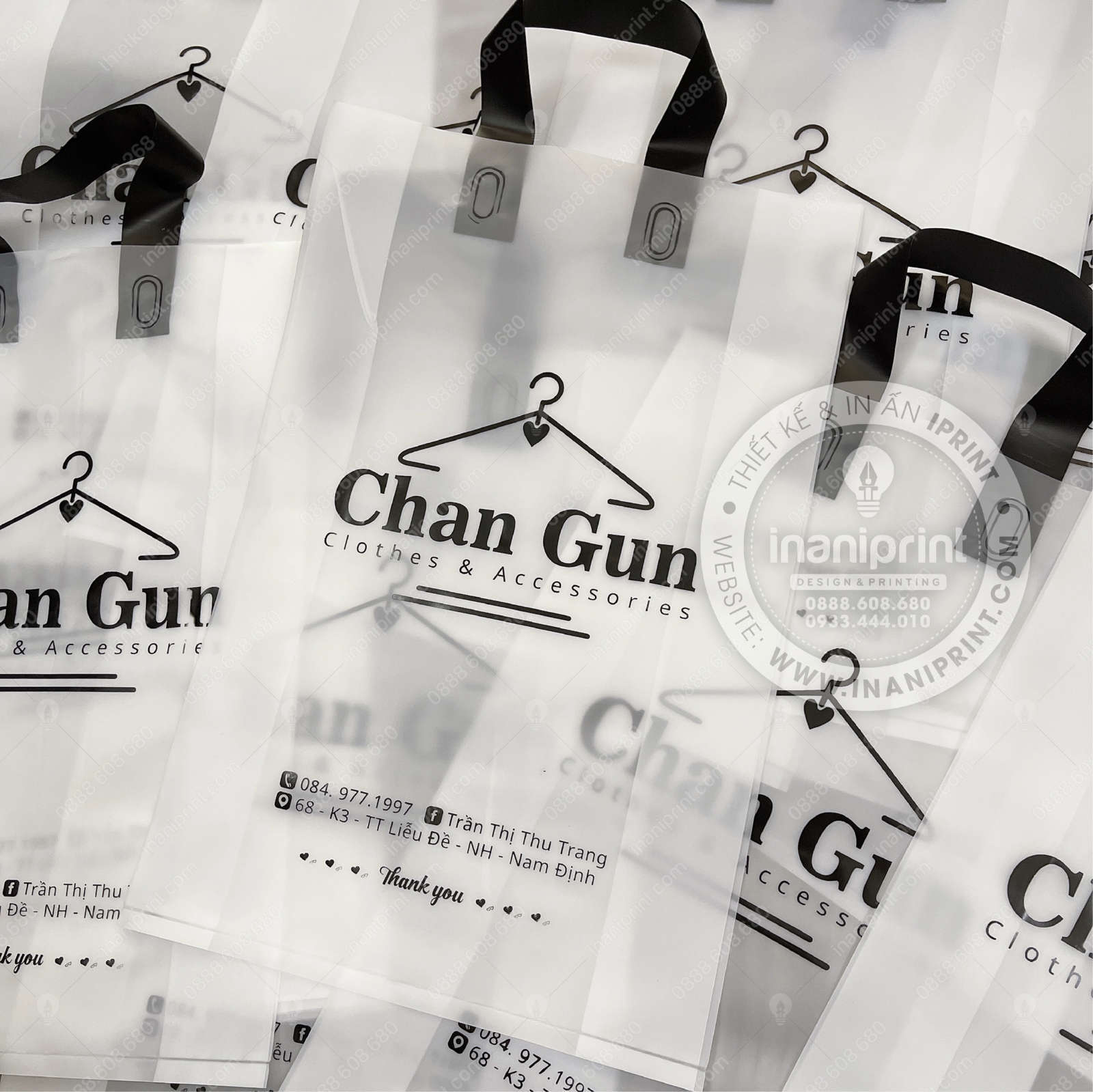 Mẫu Túi Nilon Shop Quần Áo, Bao Nhựa Shop Quần Áo, Túi Nhựa Shop Quần Áo, Bao Nilon Shop Quần Áo Đẹp Giá rẻ - Ảnh 2