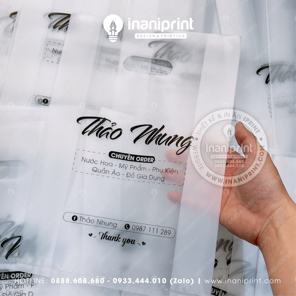 Mẫu Túi Nilon Shop Nước Hoa, Bao Nhựa Shop Nước Hoa, Túi Nhựa Shop Nước Hoa, Bao Nilon Shop Nước Hoa Đẹp Giá rẻ