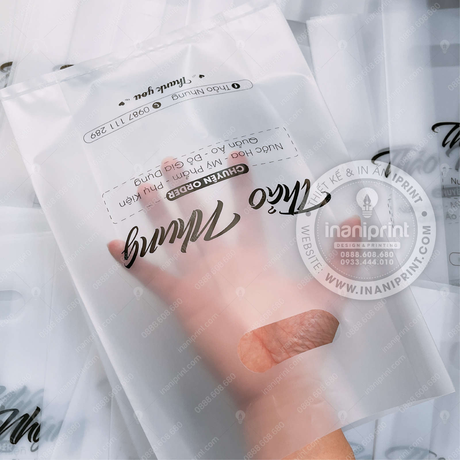 Mẫu Túi Nilon Shop Nước Hoa, Bao Nhựa Shop Nước Hoa, Túi Nhựa Shop Nước Hoa, Bao Nilon Shop Nước Hoa Đẹp Giá rẻ - Ảnh 5