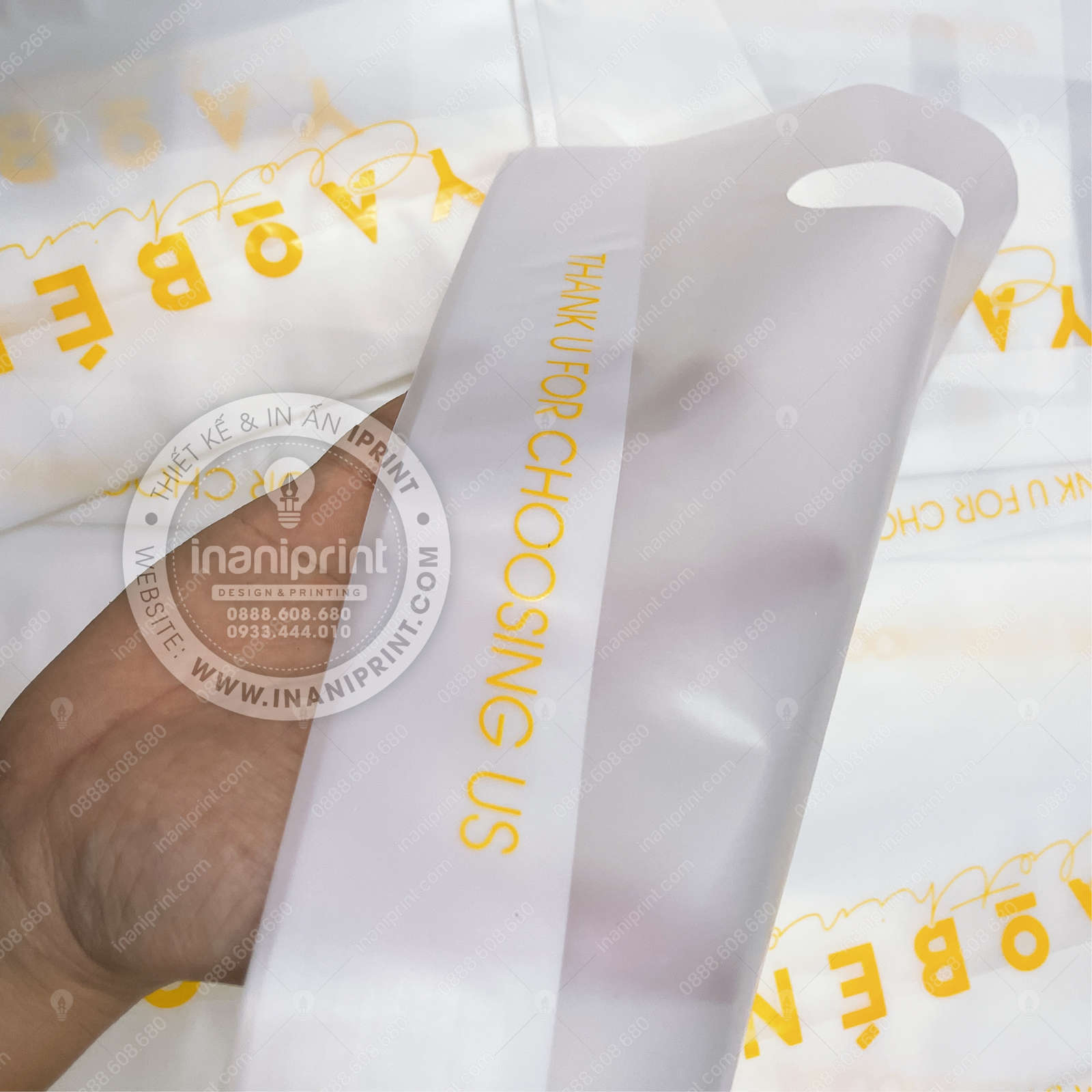 Mẫu Túi Nilon Shop Quần Áo, Bao Nhựa Shop Quần Áo, Túi Nhựa Shop Quần Áo, Bao Nilon Shop Quần Áo Đẹp Giá rẻ - Ảnh 2