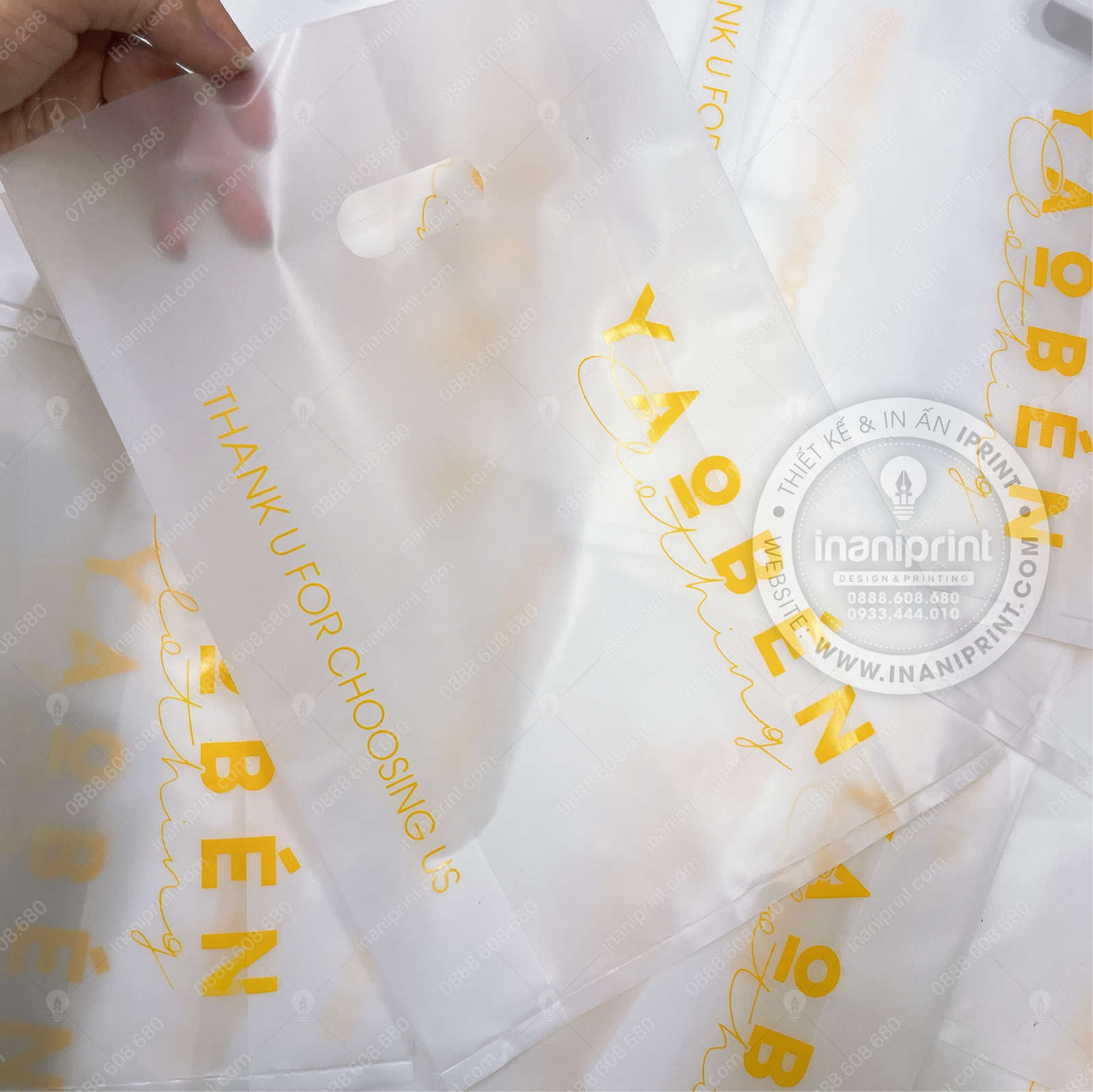 Mẫu Túi Nilon Shop Quần Áo, Bao Nhựa Shop Quần Áo, Túi Nhựa Shop Quần Áo, Bao Nilon Shop Quần Áo Đẹp Giá rẻ - Ảnh 3
