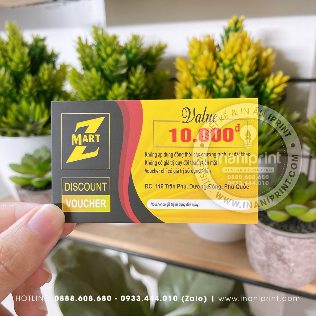 Mẫu Thẻ Giảm Giá, Phiếu Giảm Giá, Voucher Giảm Giá Đẹp Giá Rẻ