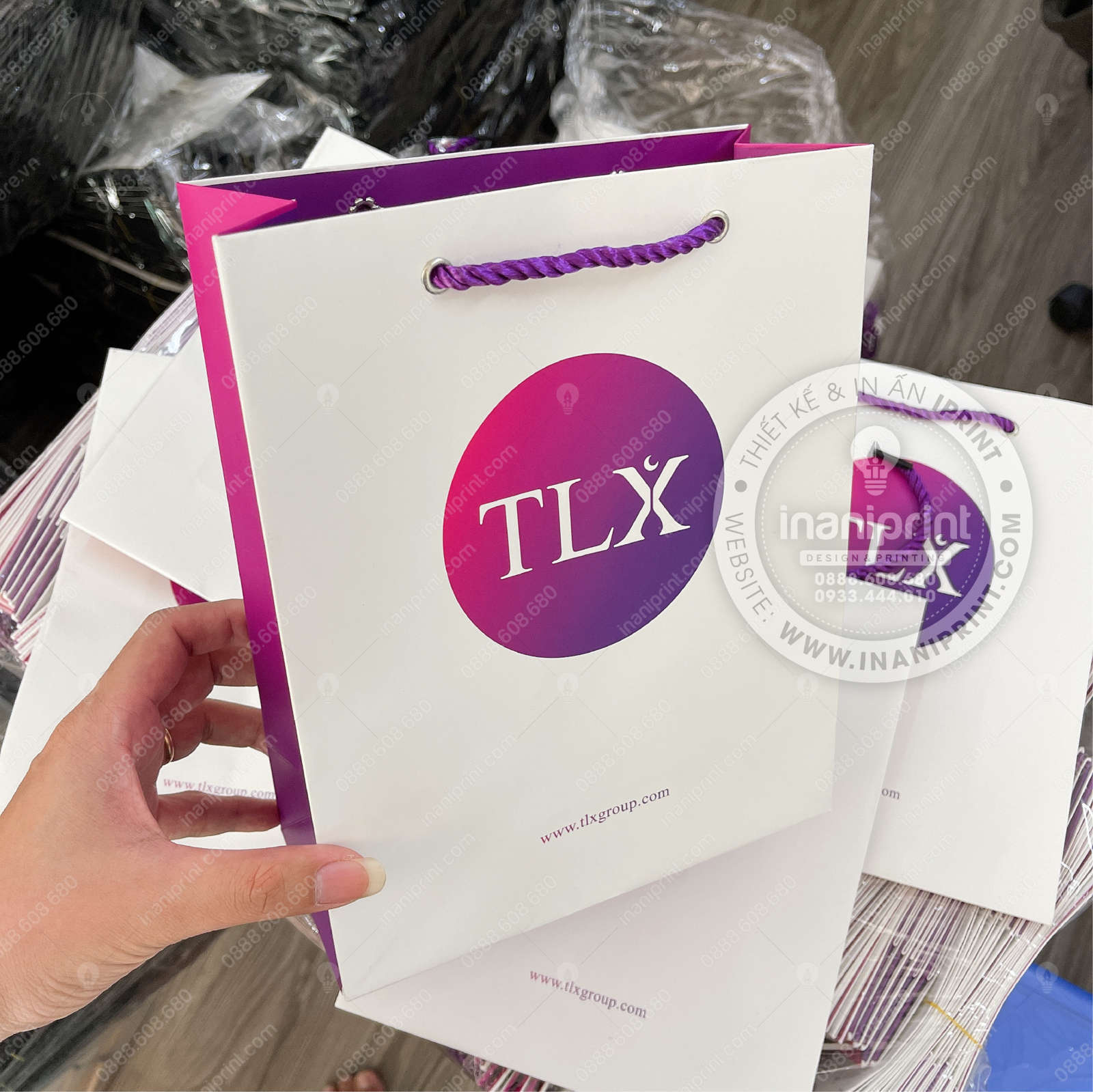 Mẫu Túi Giấy Shop Pod, Túi Giấy Shop Pod, Túi Xách Giấy Shop Pod, Túi Giấy Quảng Cáo Shop Pod Đẹp Giá Rẻ - Image 2