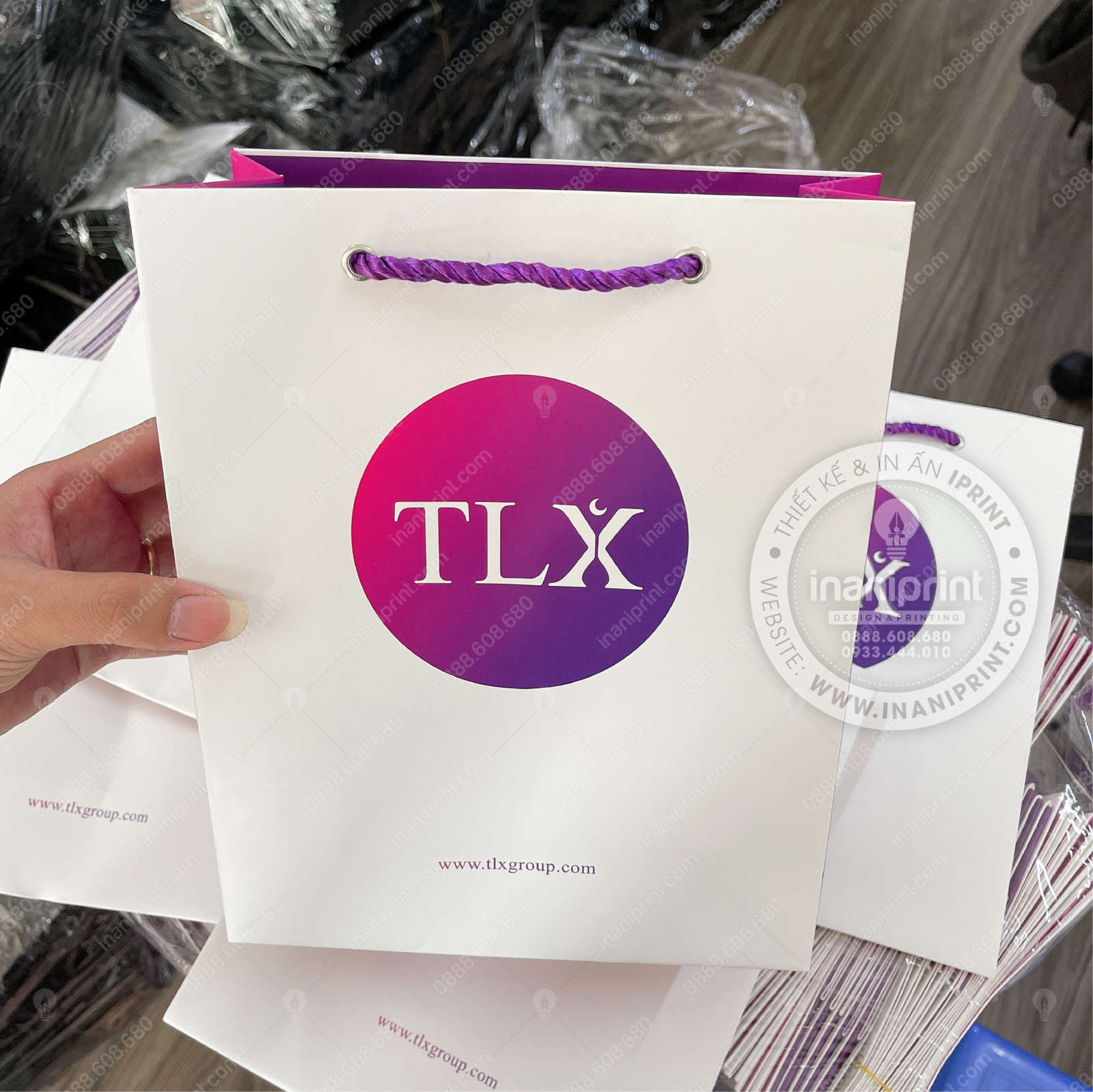 Mẫu Túi Giấy Shop Pod, Túi Giấy Shop Pod, Túi Xách Giấy Shop Pod, Túi Giấy Quảng Cáo Shop Pod Đẹp Giá Rẻ - Image 3