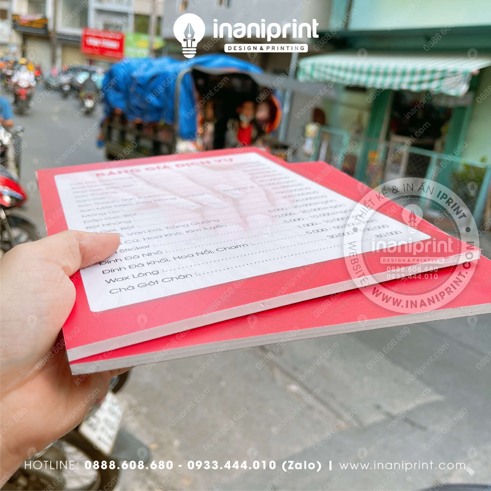 Mẫu Menu Fomex Tiệm Nails, Bảng Giá Fomex Tiệm Nails, Thực Đơn Fomex Tiệm Nails Đẹp Giá Rẻ - Ảnh 4