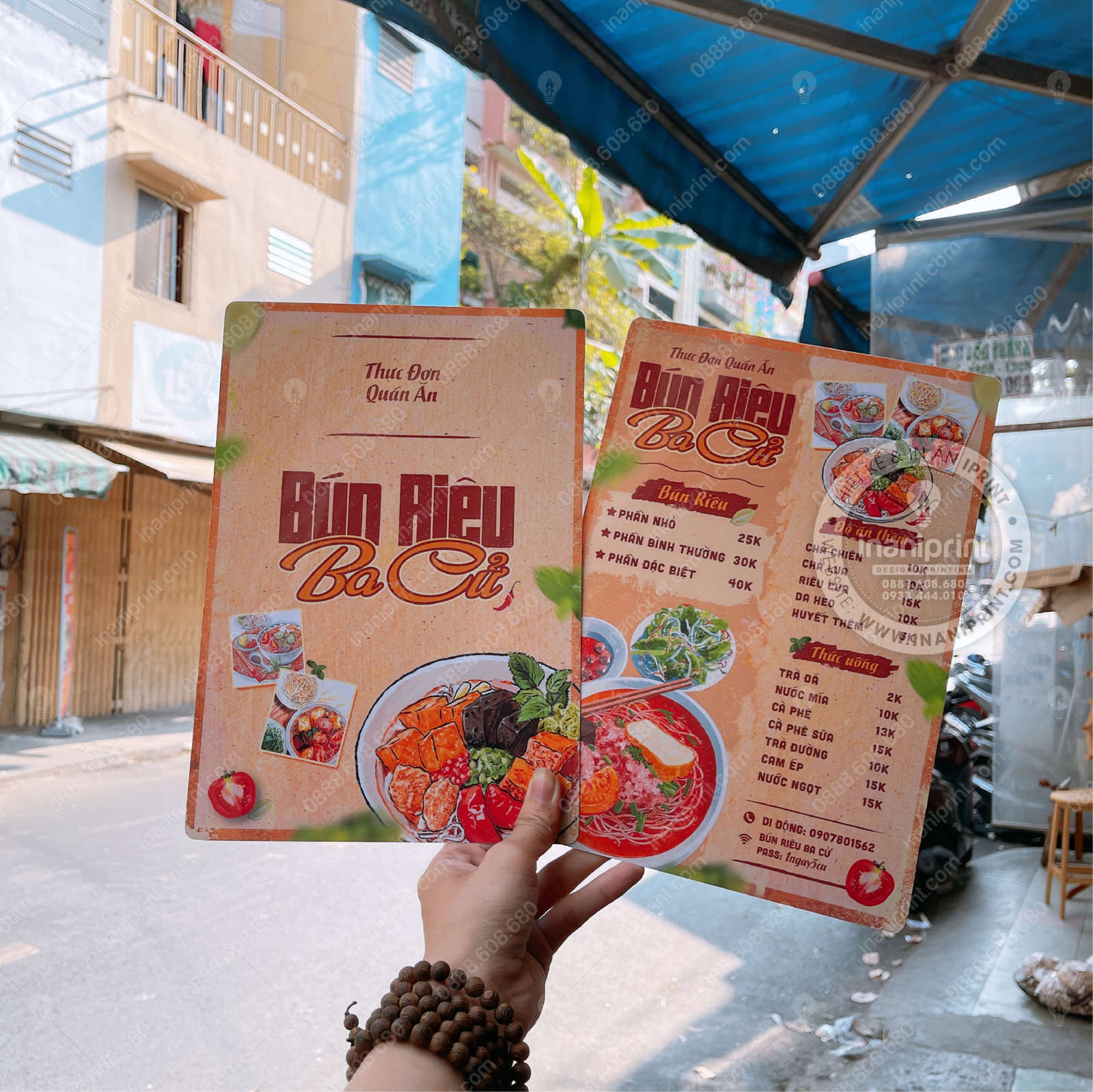 Mẫu Menu Nhựa Quán Ăn, Bảng Giá Nhựa Quán Ăn, Thực Đơn Nhựa Quán Ăn Đẹp Giá Rẻ - Image 4