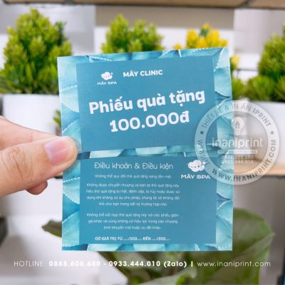 Mẫu Thẻ Giảm Giá Spa, Phiếu Giảm Giá Spa, Voucher Giảm Giá Spa Đẹp Giá Rẻ
