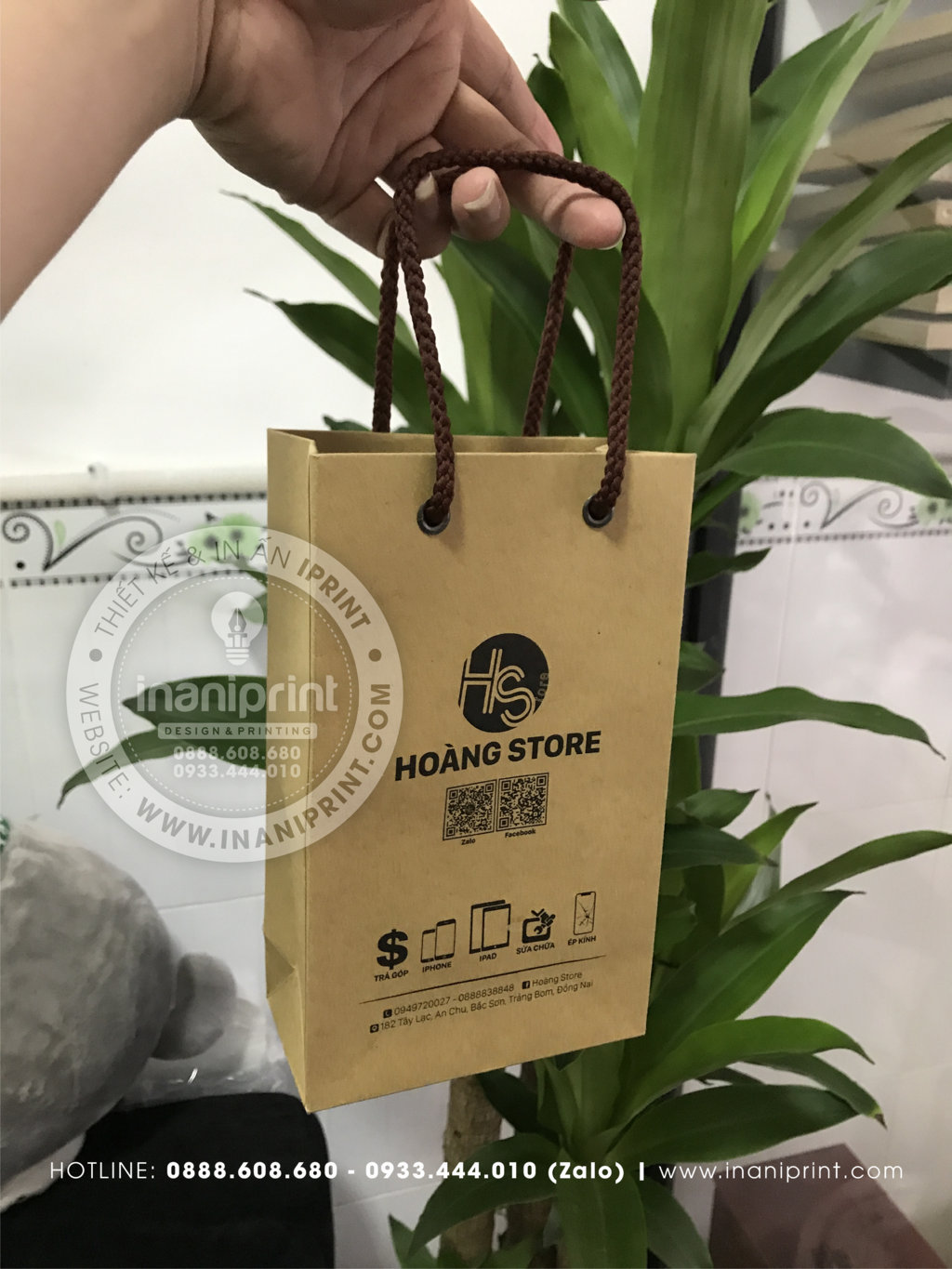Mẫu Túi Giấy Đựng Điện Thoại, Túi Giấy Mobile Shop, Túi Xách Giấy Mobile Shop, Túi Giấy Quảng Cáo Mobile Shop Đẹp Giá Rẻ