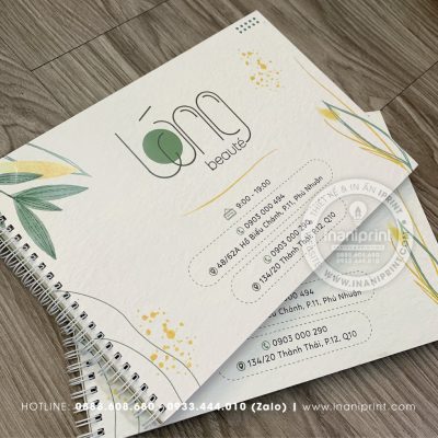 Mẫu Menu Bồi Tiệm Spa, Bảng Giá Bồi Tiệm Spa, Thực Đơn Bồi Tiệm Spa Đẹp Giá Rẻ