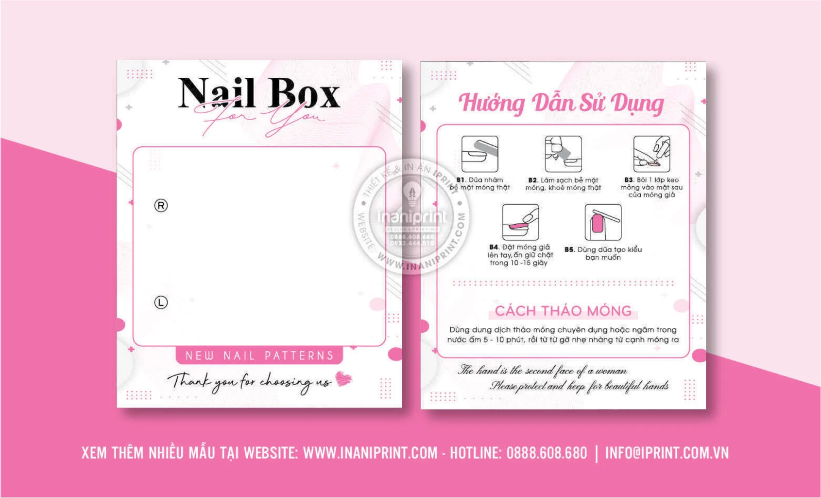 mẫu nail box