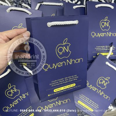 Mẫu Túi Giấy Mobile Shop, Túi Xách Giấy Mobile Shop, Túi Giấy Quảng Cáo Mobile Shop Đẹp Giá Rẻ