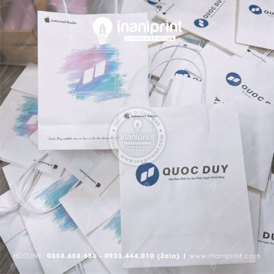 Mẫu Túi Giấy Mobile Shop, Túi Xách Giấy Mobile Shop, Túi Giấy Quảng Cáo Mobile Shop Đẹp Giá Rẻ