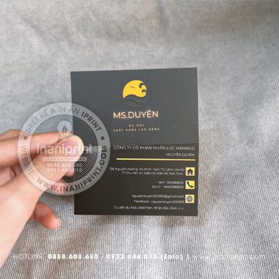 Mẫu Card Visit Công Ty Cung Ứng Nhân Lực Hamaco, Name Card Công Ty Cung Ứng Nhân Lực Hamaco, Danh Thiếp Công Ty Cung Ứng Nhân Lực Hamaco đẹp giá rẻ