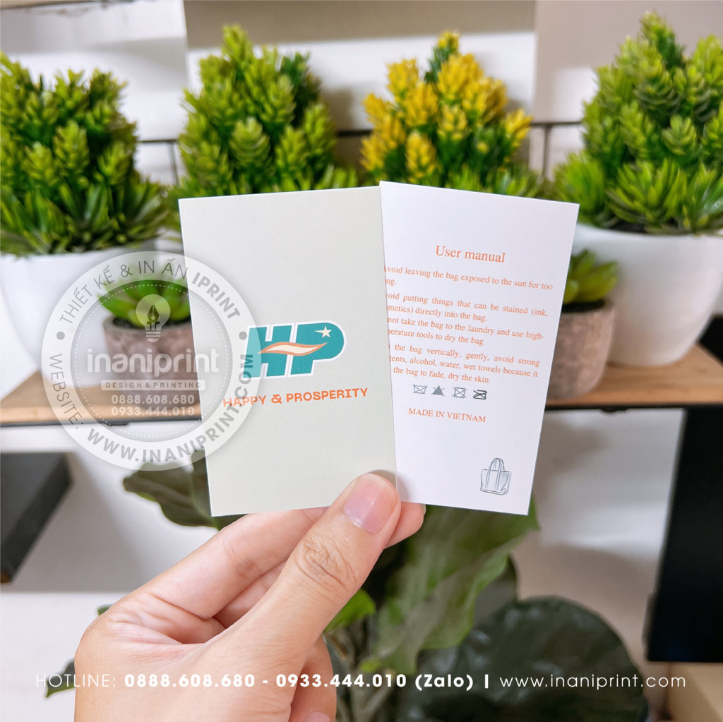 Mẫu Card Visit Happy Prosperity, Name Card Happy Prosperity, Danh Thiếp Happy Prosperity đẹp giá rẻ