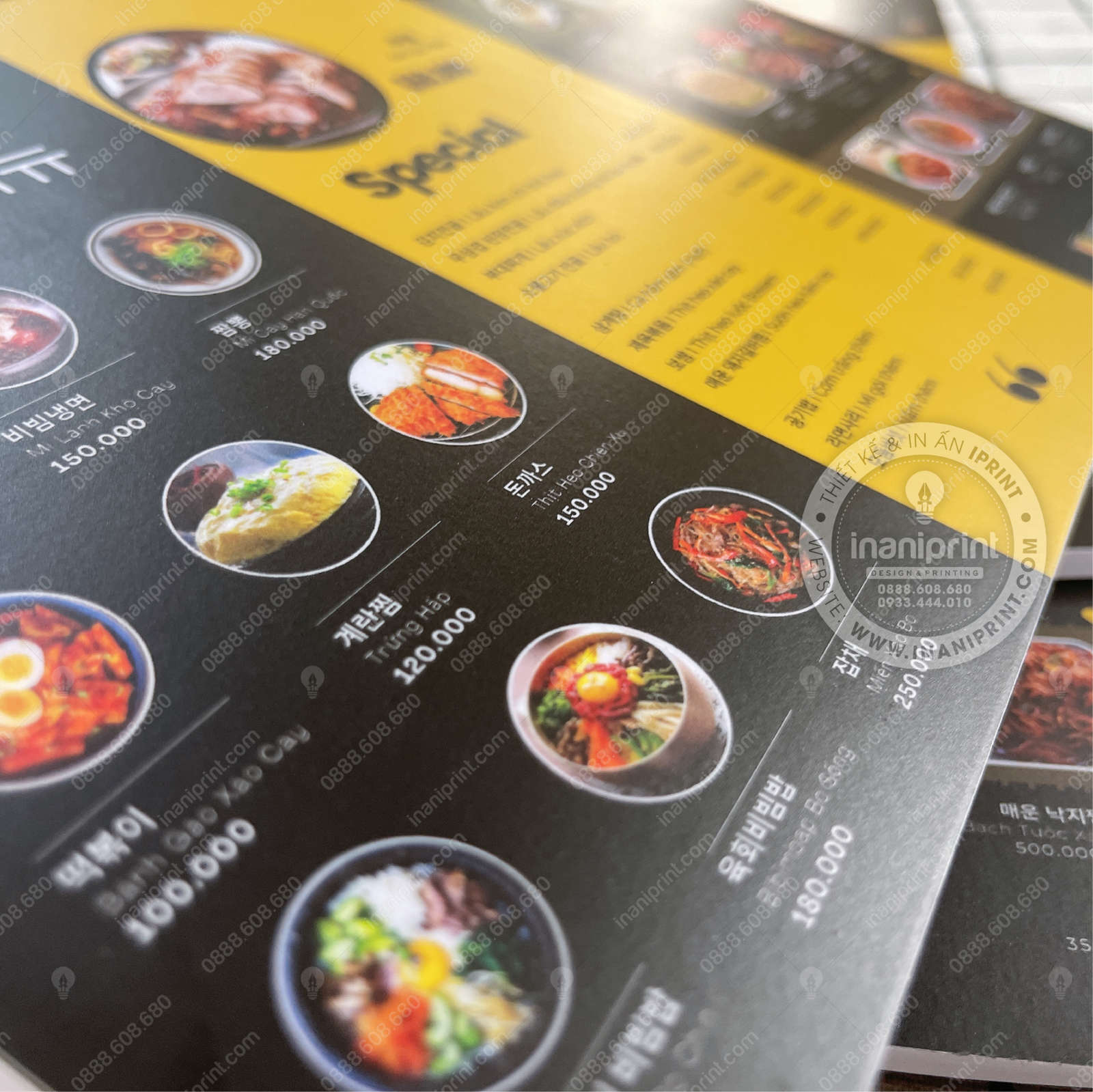 Mẫu Menu Fomex Quán Ăn, Bảng Giá Fomex Quán Ăn, Thực Đơn Quán Ăn Fomex Đẹp Giá Rẻ - Image 3