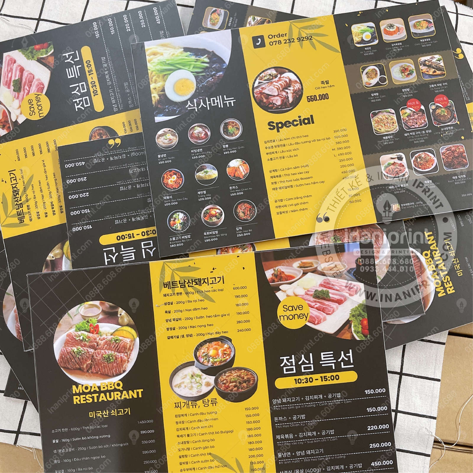 Mẫu Menu Fomex Quán Ăn, Bảng Giá Fomex Quán Ăn, Thực Đơn Quán Ăn Fomex Đẹp Giá Rẻ - Image 5