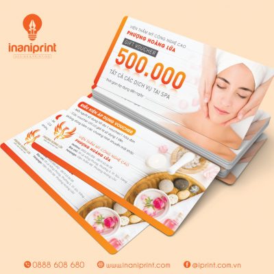 Mẫu Thẻ Giảm Giá Spa, Phiếu Giảm Giá Spa, Voucher Giảm Giá Spa Đẹp Giá Rẻ