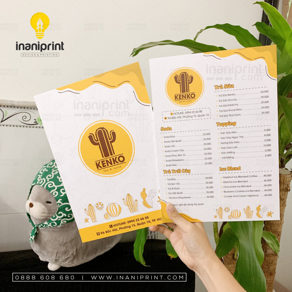 Mẫu Menu Fomex Quán Trà Sữa, Bảng Giá Fomex Quán Trà Sữa, Thực Đơn Fomex Quán Trà Sữa Đẹp Giá Rẻ