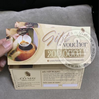 Mẫu Thẻ Giảm Giá Spa, Phiếu Giảm Giá Spa, Voucher Giảm Giá Spa Đẹp Giá Rẻ