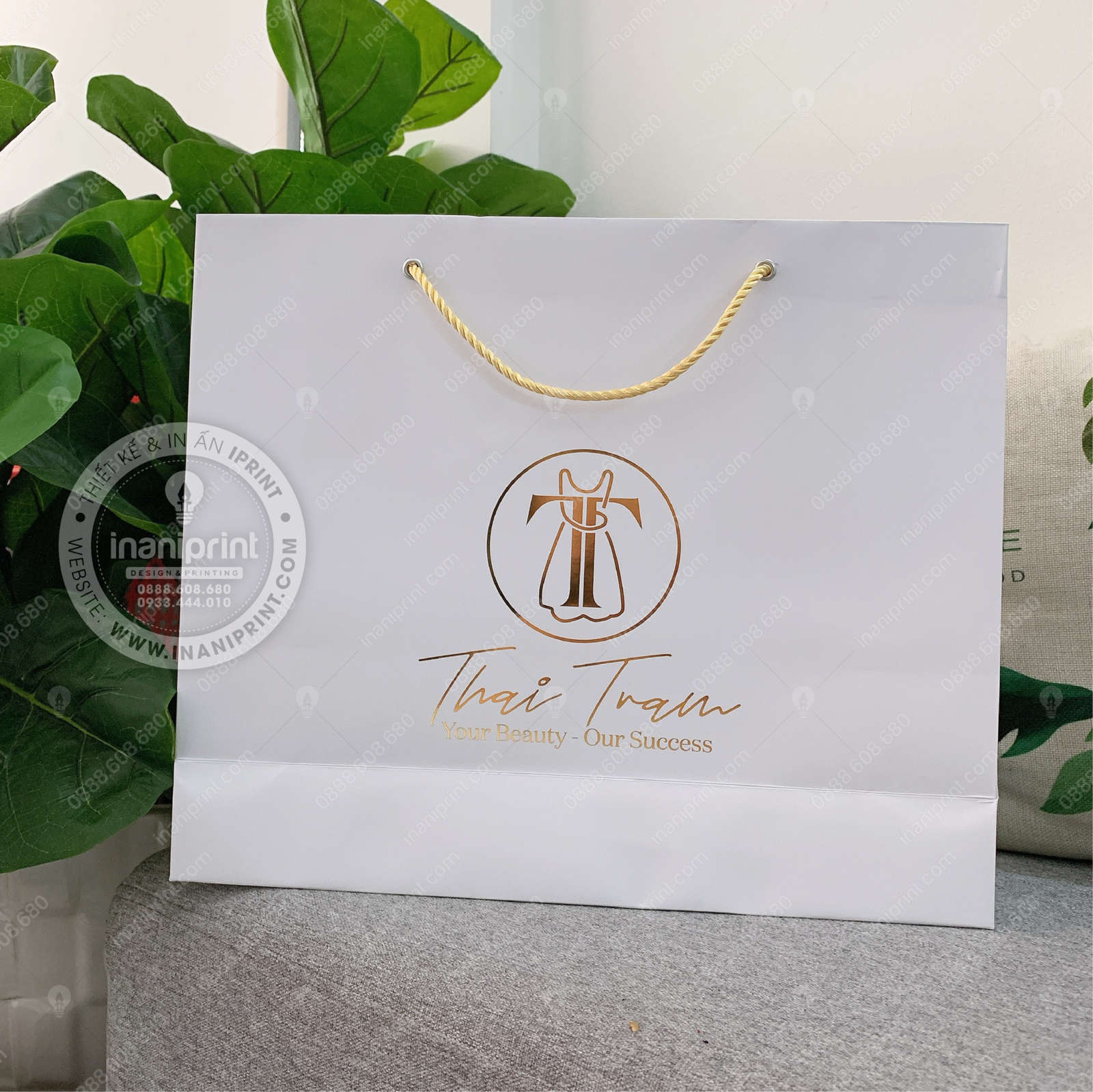 Mẫu Túi Giấy Shop Thời Trang, Túi Giấy Đựng Quần Áo, Túi Giấy Quảng Cáo Shop Quần Áo Đẹp Giá Rẻ - Image 4