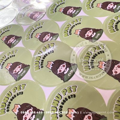 Mẫu Tem Pet Shop, Tem Nhãn Pet Shop, Decal Dán Pet Shop, Tem Dán Pet Shop Đẹp Giá rẻ