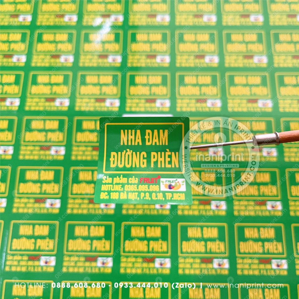Mẫu Tem Shop Nha Đam, Tem Nhãn Shop Nha Đam, Decal Dán Shop Nha Đam, Tem Dán Shop Nha Đam Đẹp Giá rẻ