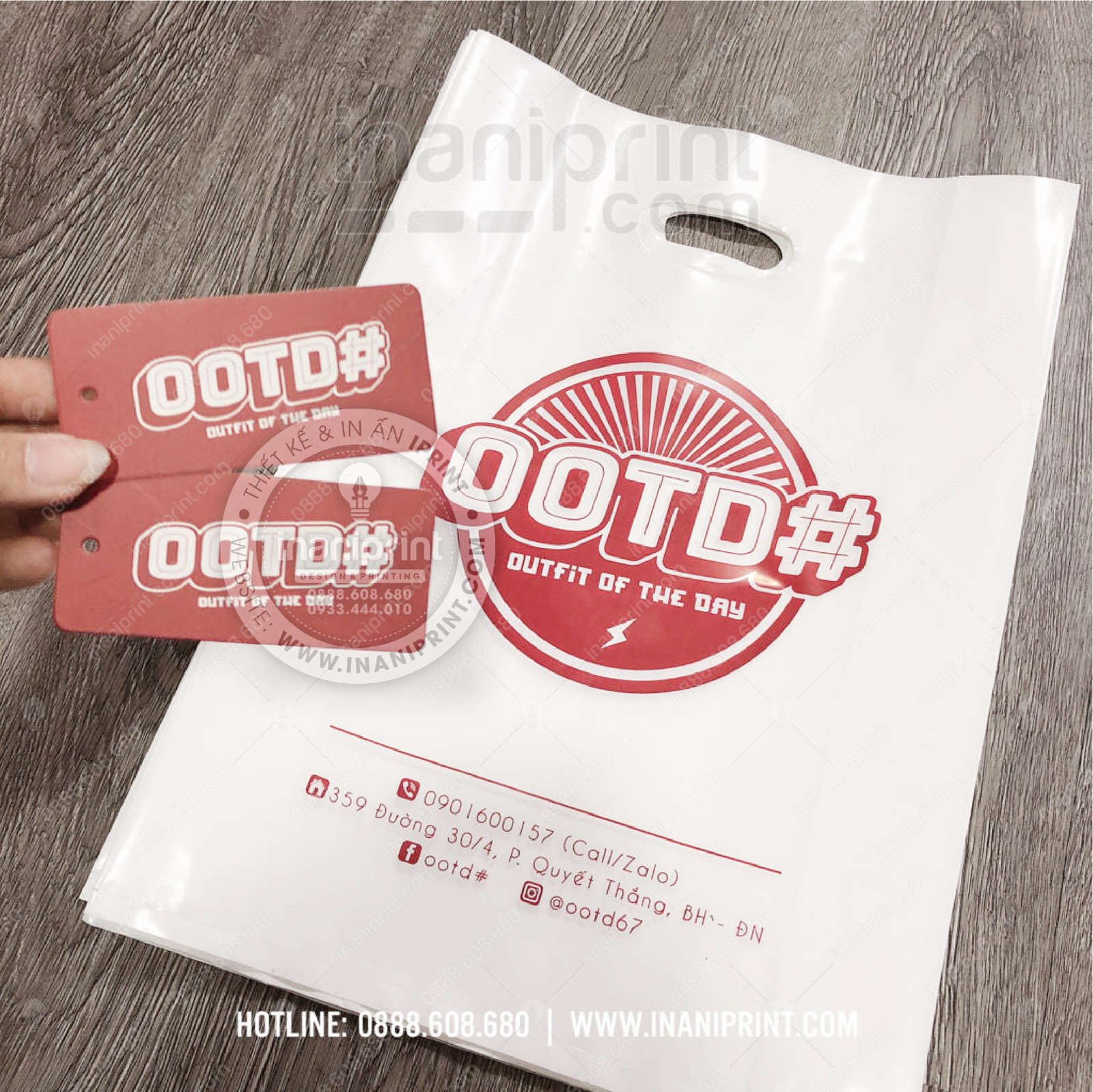 Mẫu Túi Nilon Shop Quần Áo, Bao Nhựa Shop Quần Áo, Túi Nhựa Shop Quần Áo, Bao Nilon Shop Quần Áo Đẹp Giá rẻ - Image 2