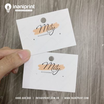 Mẫu Tag Treo Bông Tai, Tag Treo Dây Chuyền, Tag Kẹp Tóc Đẹp Giá Rẻ