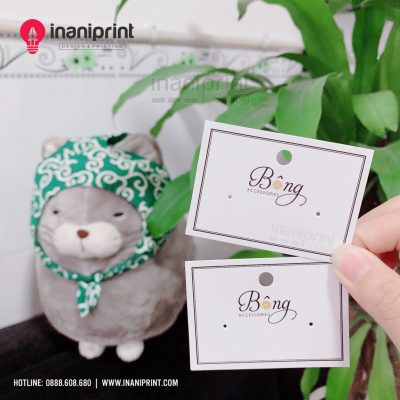 Mẫu Tag Treo Bông Tai, Tag Treo Dây Chuyền, Tag Kẹp Tóc Đẹp Giá Rẻ