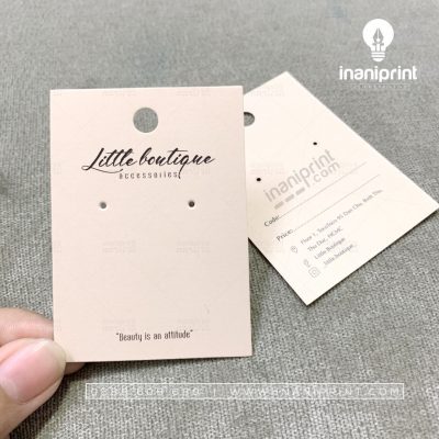 Mẫu Tag Treo Bông Tai, Tag Treo Dây Chuyền, Tag Kẹp Tóc Đẹp Giá Rẻ