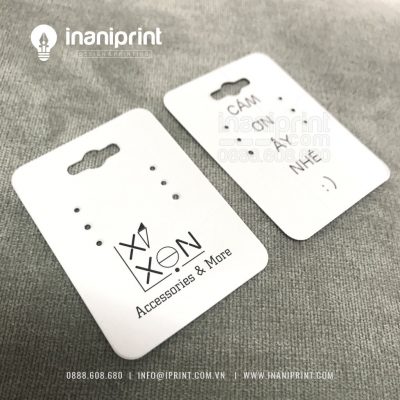 Mẫu Tag Treo Bông Tai, Tag Treo Dây Chuyền, Tag Kẹp Tóc Đẹp Giá Rẻ