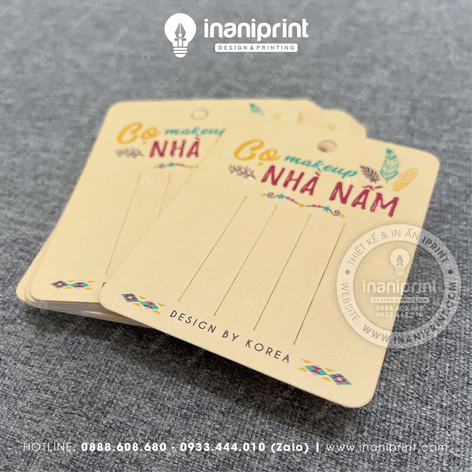 Mẫu Tag Treo Bông Tai, Tag Treo Dây Chuyền, Tag Kẹp Tóc Đẹp Giá Rẻ - Image 4