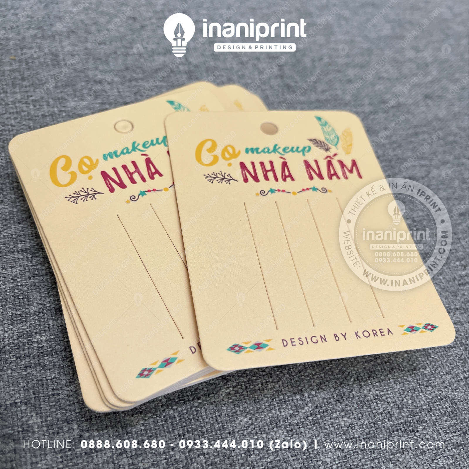 Mẫu Tag Treo Bông Tai, Tag Treo Dây Chuyền, Tag Kẹp Tóc Đẹp Giá Rẻ - Image 3
